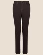 Nadine Regular-Length Skinny Jeans, Brown (CHOCOLATE), large