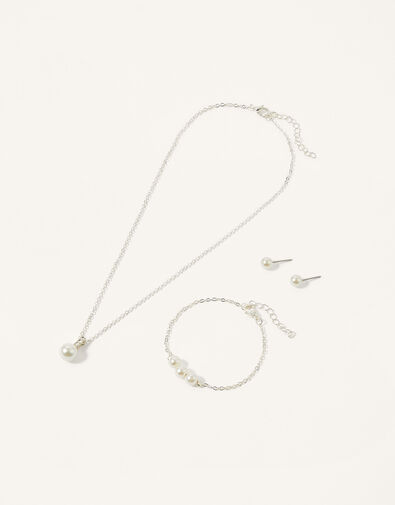 Bridesmaid Pearl Jewellery Set	, , large