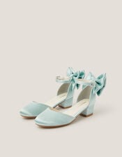 Sara Bow Two Part Heels, Green (SAGE), large