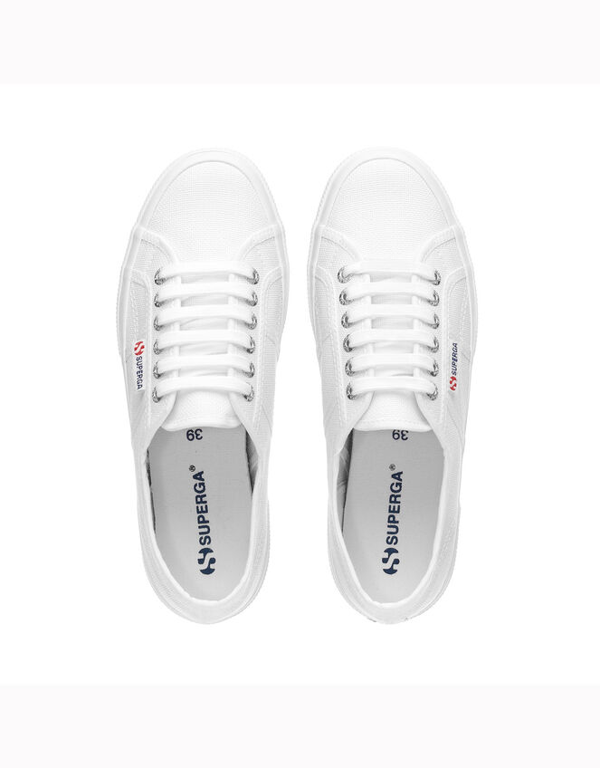 Superga 2750 Vegan Cotu Classic Trainers, White (WHITE), large