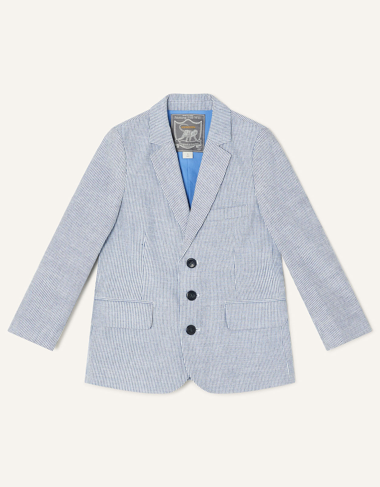 Boys striped clearance blazer