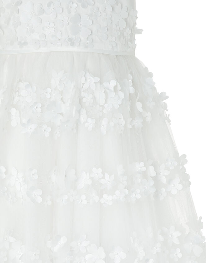 Pretty Petal High-Low Occasion Dress, Ivory (IVORY), large