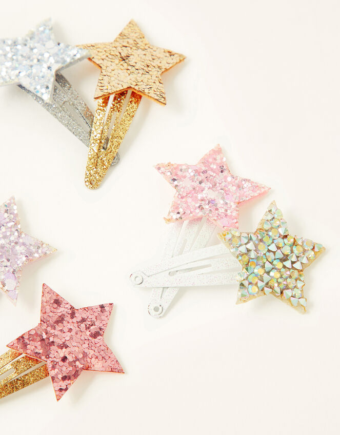 Shine Bright Star Hair Clip Multipack, , large