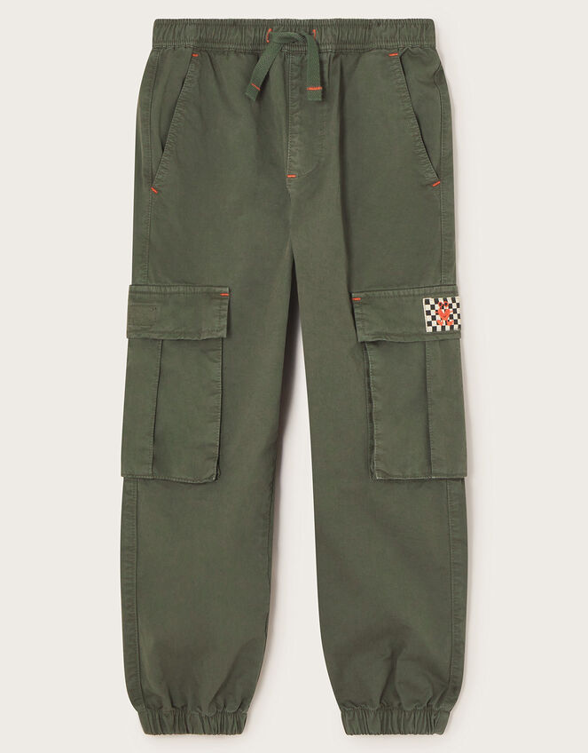 Pull On Cargo Trousers Green | New Casualwear Collection | Monsoon UK.