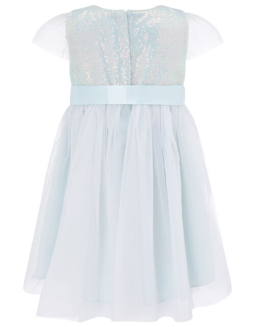 Baby Sequin Dress Blue Baby Girl Dresses Monsoon UK.