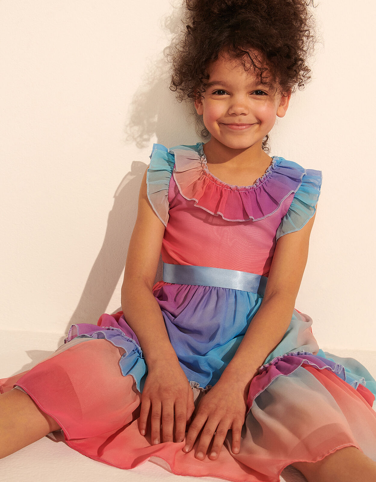 Monsoon rainbow hot sale dress