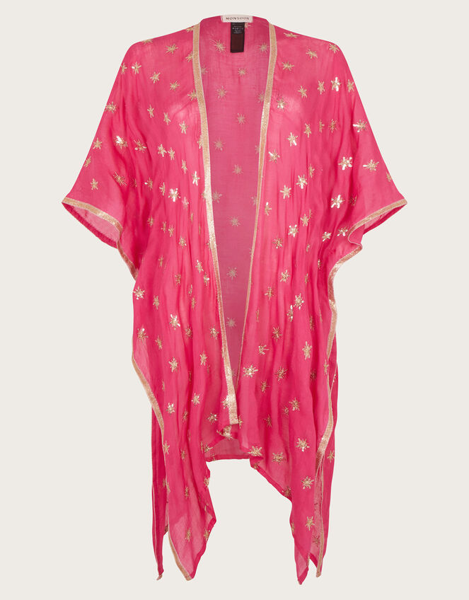 Star Embellished Cover-Up, Pink (PINK), large