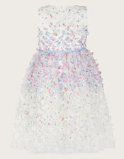 Confetti 3D Petal Dress, Ivory (IVORY), large