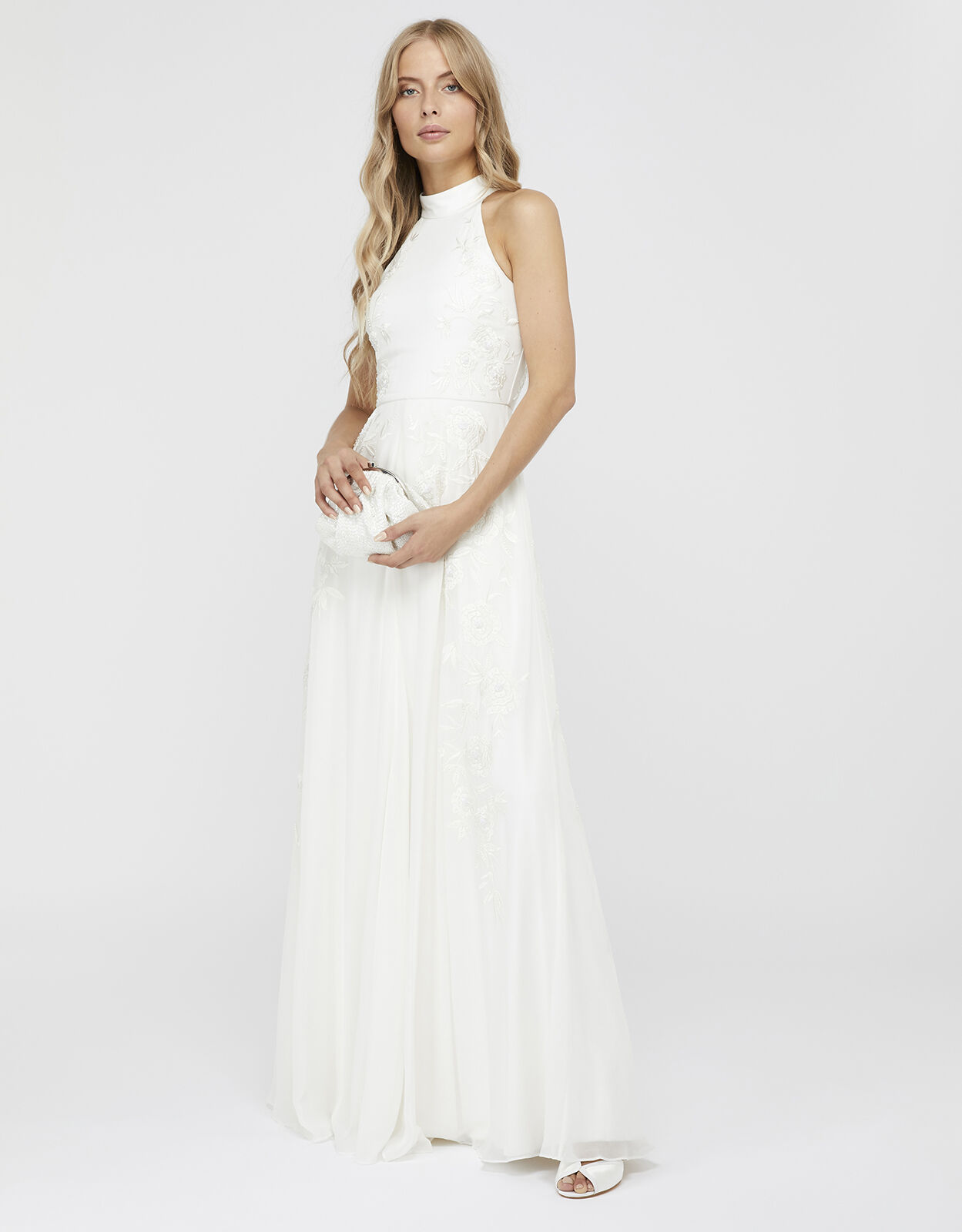 monsoon carey lace midi dress