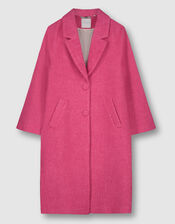 Rino and Pelle Single-Breasted Coat, Pink (PINK), large