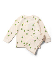 Little Green Radicals Tree Pyjamas Set, Cream (CREAM), large