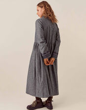 East Shreya Chambray Cotton Shirt Dress, Blue (BLUE), large