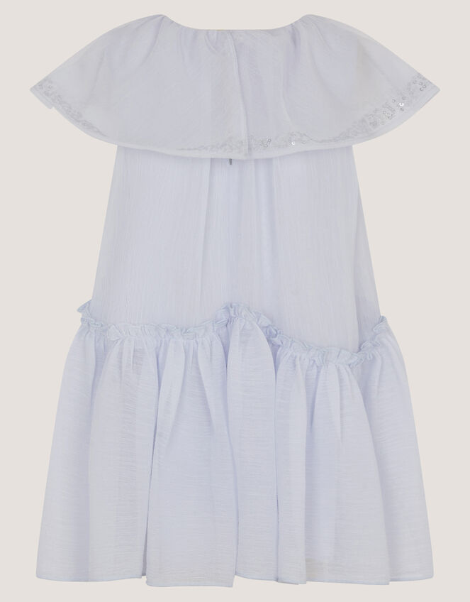 Baby Elena Sequin Swing Party Dress, Blue (PALE BLUE), large