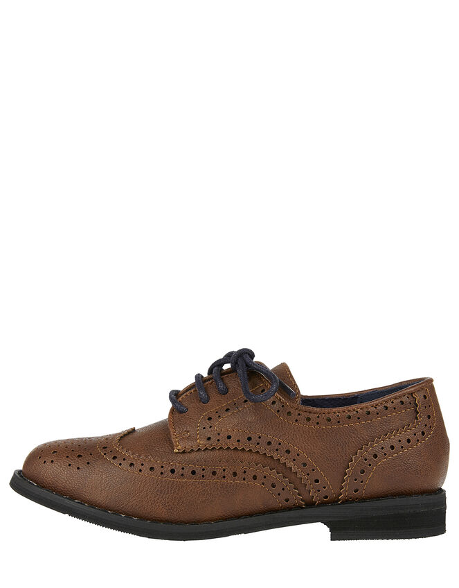 Brogue Shoes, Brown (BROWN), large
