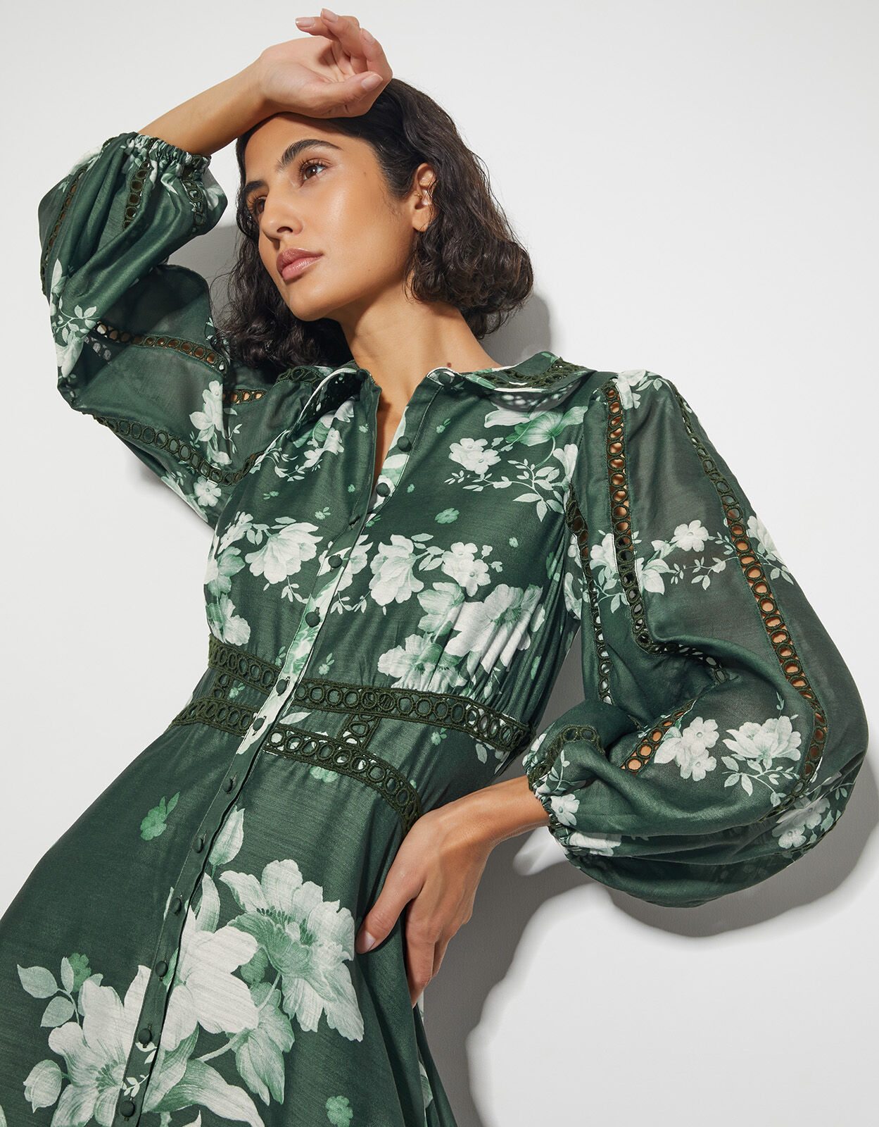Shirt floral dress cheap