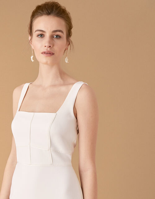 Monsoon – Deja Square Neck Bridal Dress Ivory Robes de mariée à moins de 500 euros MONSOON