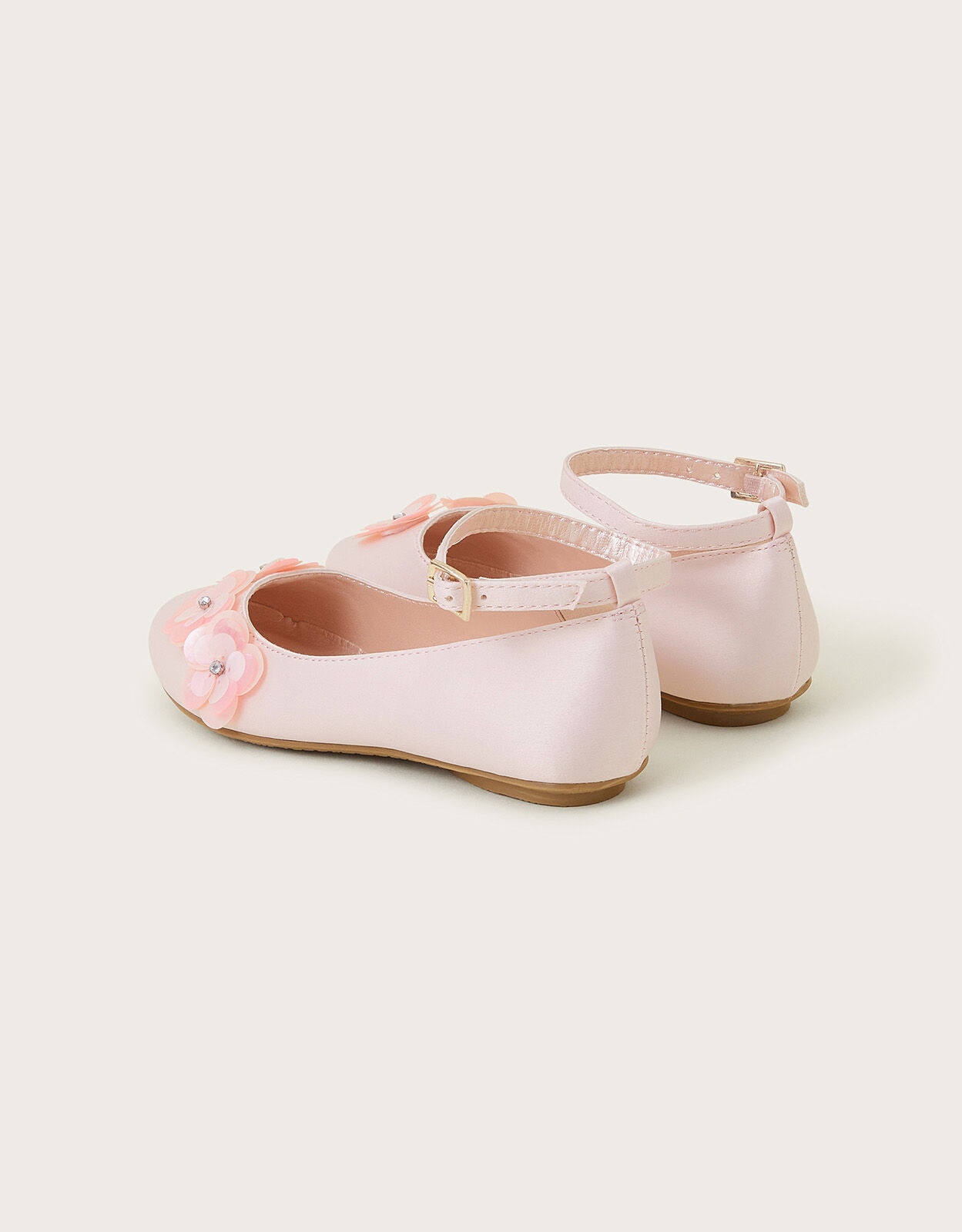 Flower Ballet Flats Pink