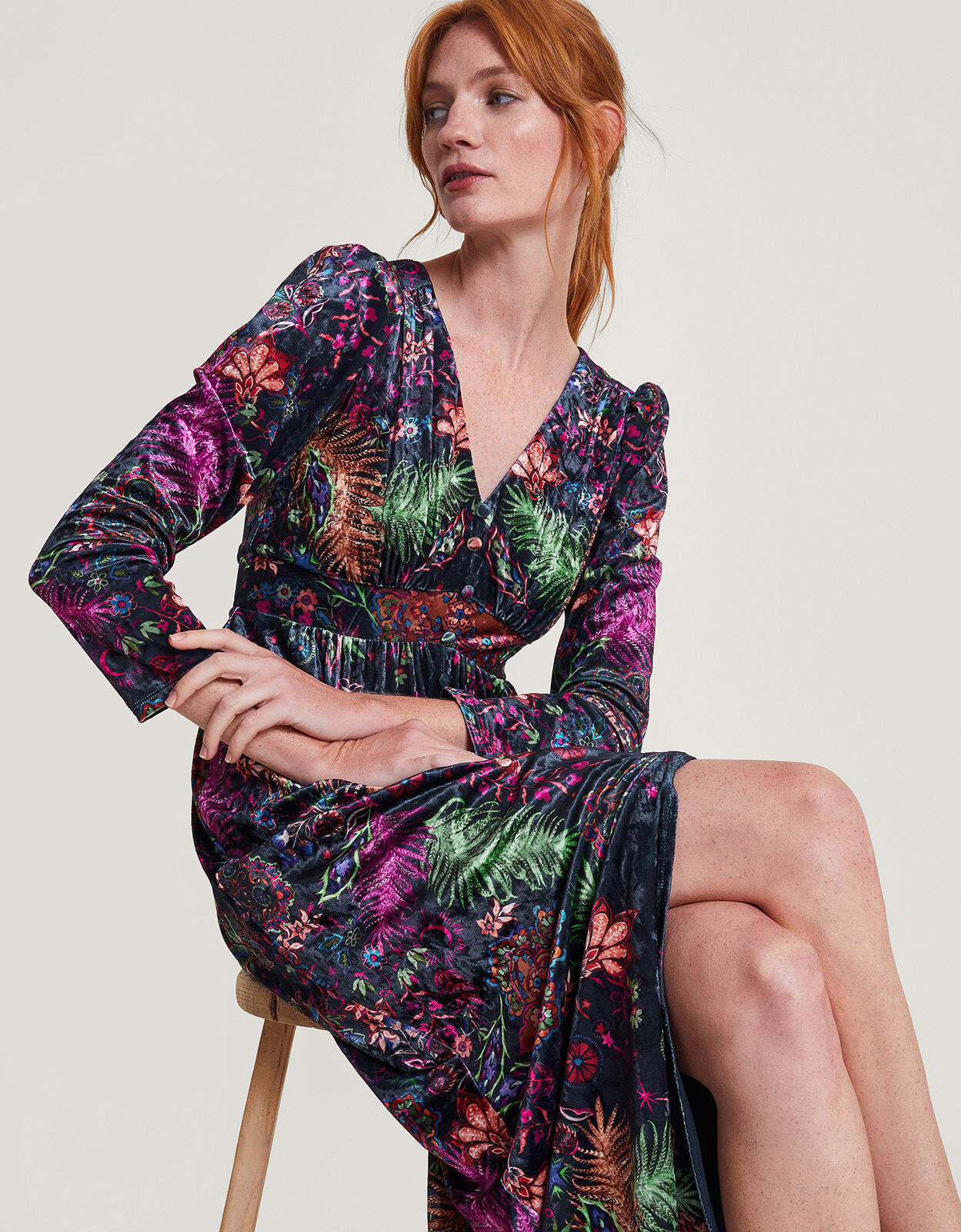 Midnight velvet maxi dress cheap
