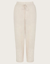 Penina Crop Trousers, Natural (NATURAL), large