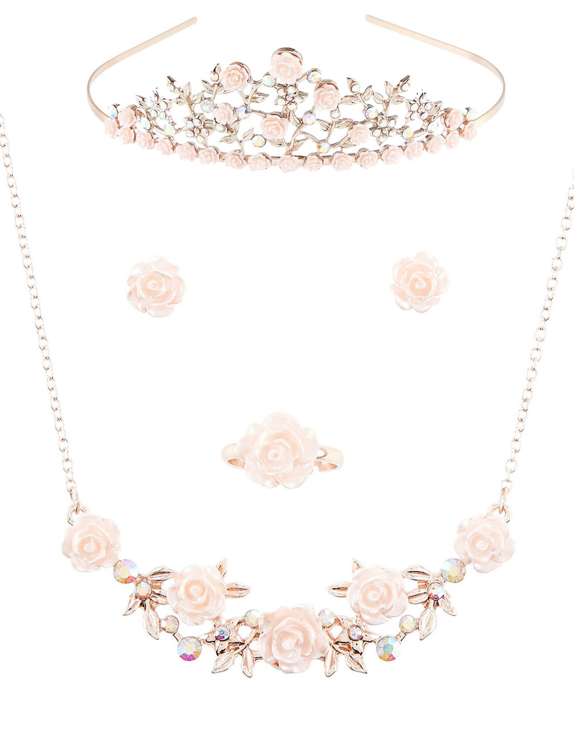 Diane Diamante Tiara and Jewellery Set , , large
