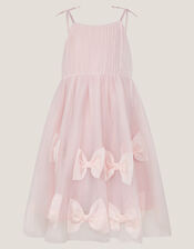 Irene Bow Tulle Party Dress, Pink (PINK), large