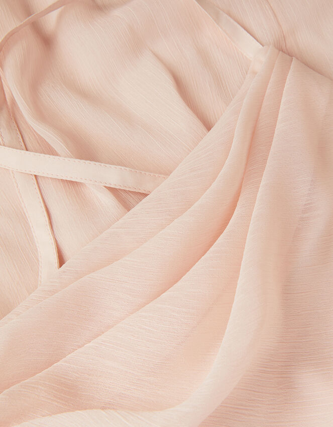 Cali Cowl Neck Prom Dress, Pink (PALE PINK), large