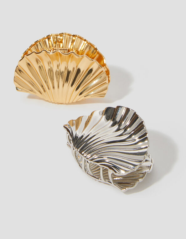 2-Pack Metal Shell Claw Clips, , large