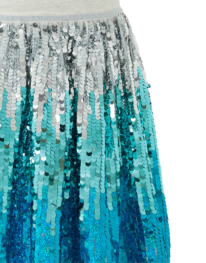 Freya Disco Dress With Sequin Skirt, Ivory (IVORY), large