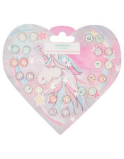 Solar Star Unicorn Stick-On Earrings, , large