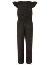 Sparkle Jumpsuit, Black (BLACK), large