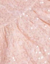 Lacey One-Shoulder Dress, Pink (PINK), large