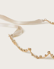 Beaded Crown Garland Headband, , large