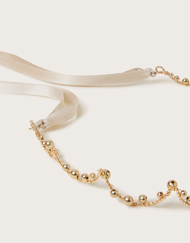 Beaded Crown Garland Headband, , large
