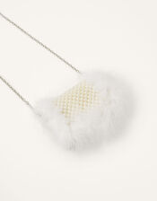 Showtime Fluffy Pearl Bag, , large