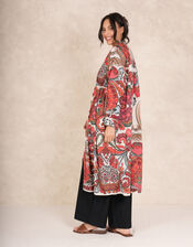 One Hundred Stars Fiesta Print Duster Jacket, , large