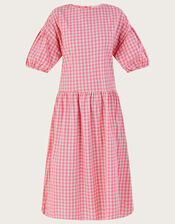April Meets October May Gingham Dress, Pink (PINK), large