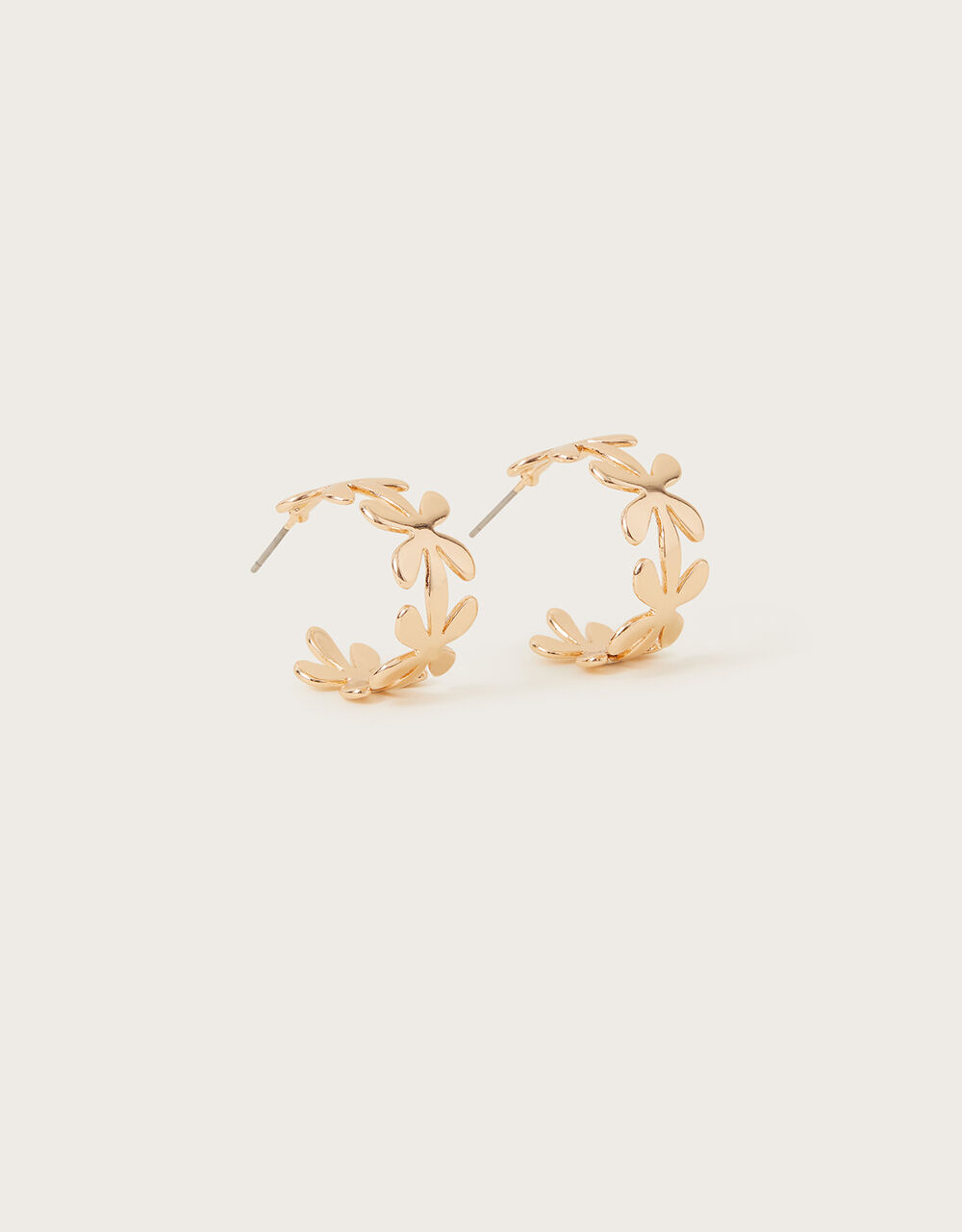 Daisy Hoop Earrings Accessories Monsoon UK.