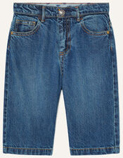 Denim Shorts, Blue (BLUE), large