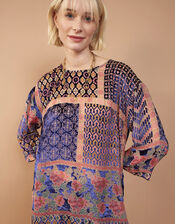 East Romy Burnout Top, Multi (MULTI), large