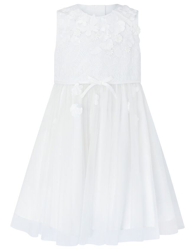 Baby Lilly Occasion Dress, Ivory (IVORY), large
