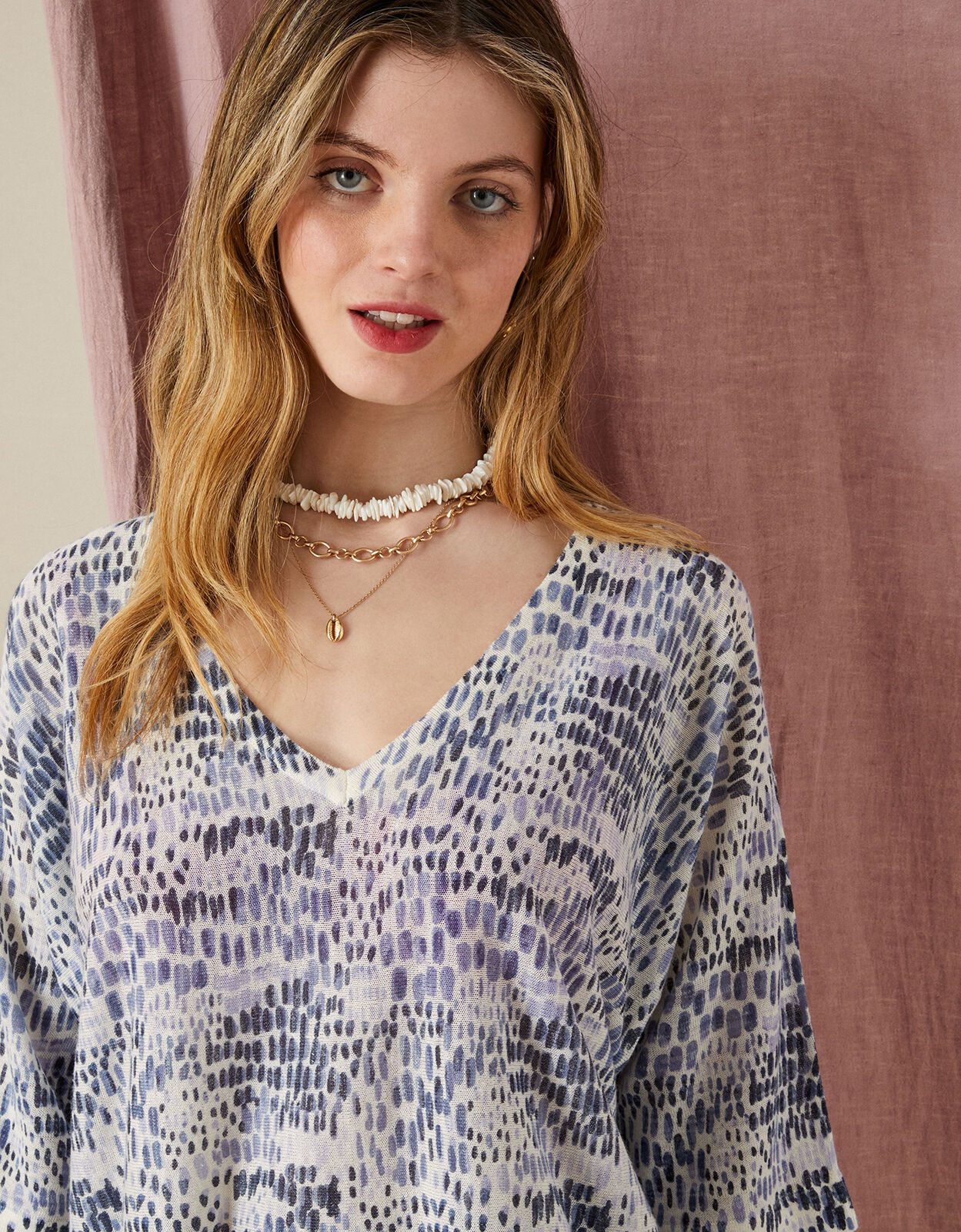 monsoon blue jumper