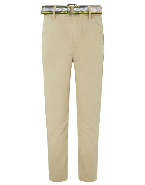 Stone Belted Chino Trouser Natural, Natural (STONE), large
