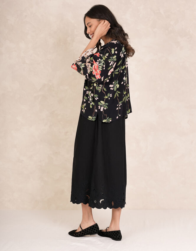One Hundred Stars Falling Blossom Kimono, , large