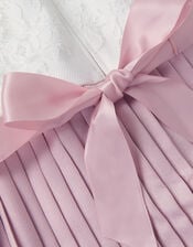 Lace Pleated Jumpsuit, Pink (PALE PINK), large