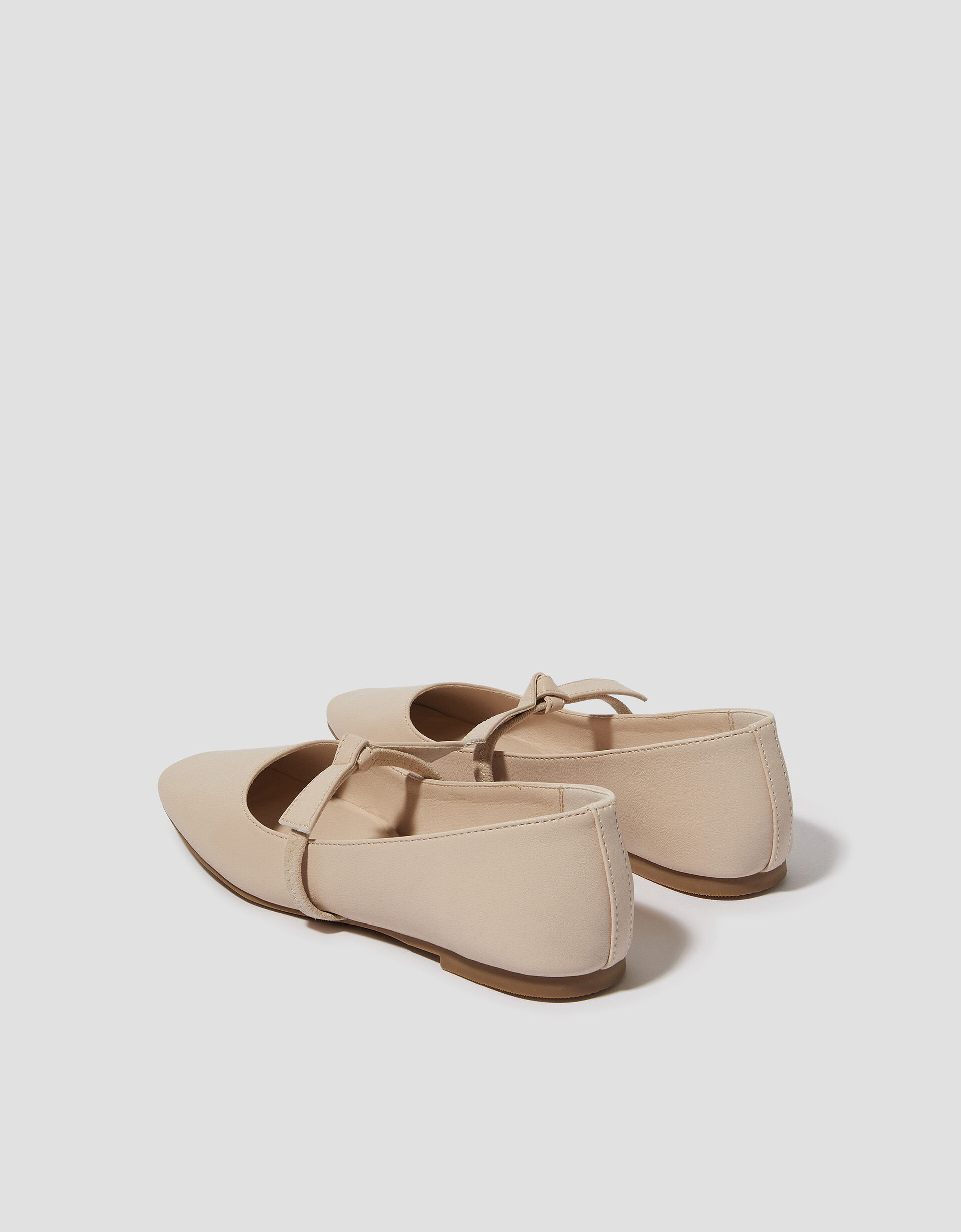 Betty Ballet Flats Cream | Women's Shoes | Monsoon UK.