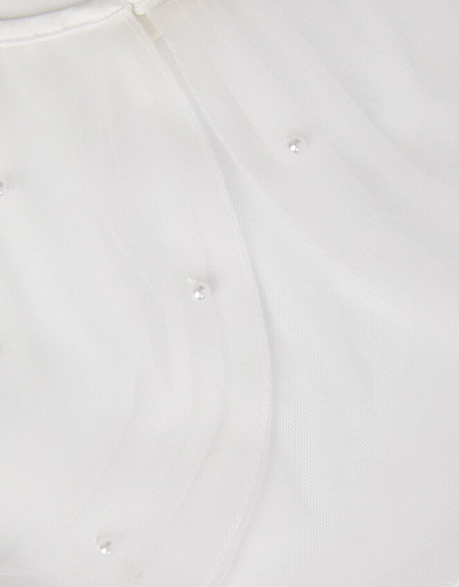Pearl Tulle Cover Up, Ivory (IVORY), large