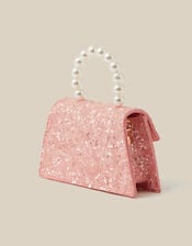 Mini Glitter Pearl Bag, , large