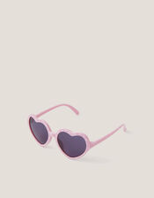 Baby Flower Print Heart Sunglasses, , large