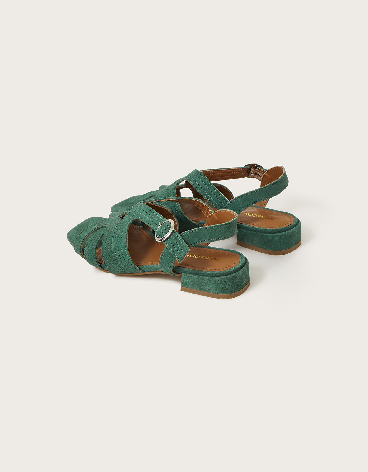 Green flat clearance sandals uk