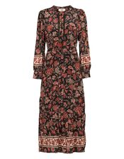 Moliin Scout Floral Print Midi Dress, Multi (MULTI), large